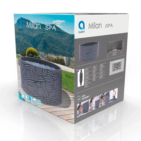 Spa Inflable Avenli Milán para 4 personas - Imagen 7