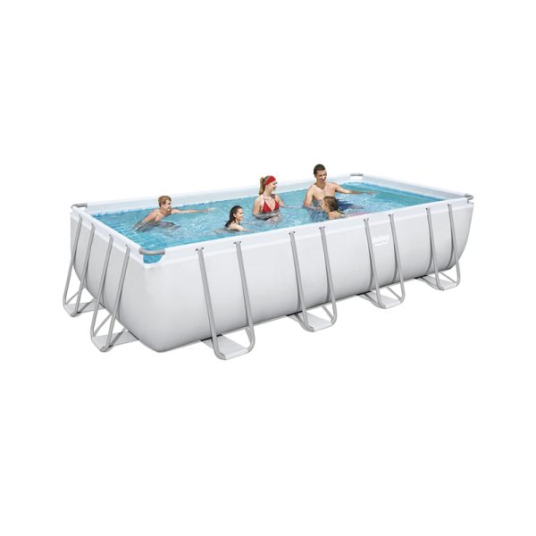 Piscina Estructural Armable Rectangular Power Steel 5.49m x 2.74m x 1.22m, CAP. 14.812 Litros; Marca Bestway - Imagen 2