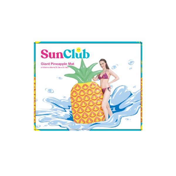 Colchoneta Inflable para piscina con Forma de Piña - Imagen 3