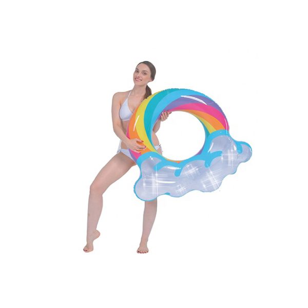 Flotador para piscina Inflable Arcoiris
