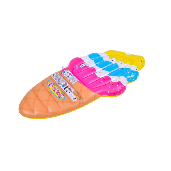 Colchoneta Inflable Piscina Ice cream (Tamaño L) - Imagen 3