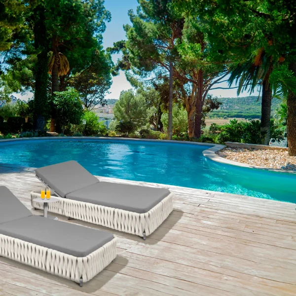 Reposera para Terraza Italiana Sienna Marfil - Imagen 8