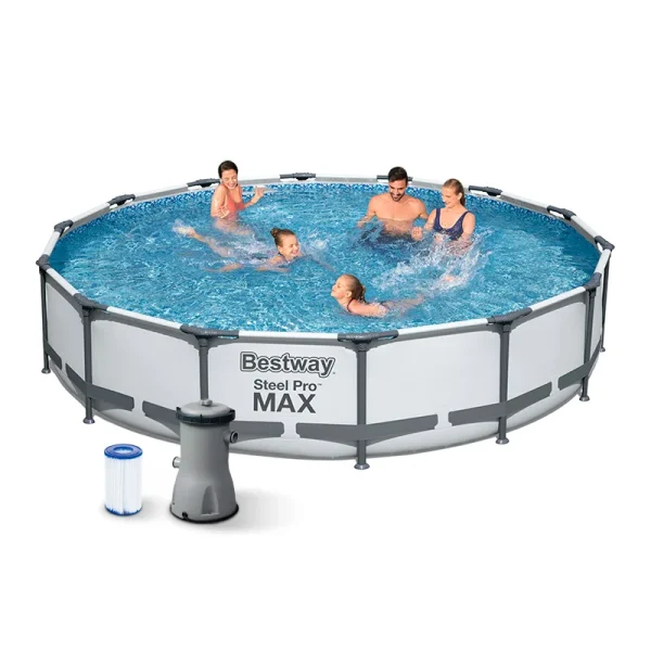 Piscina Estructural Armable Steel Pro Max 4.27m x 0.84m, CAP. 10.220 Litros; Marca Bestway