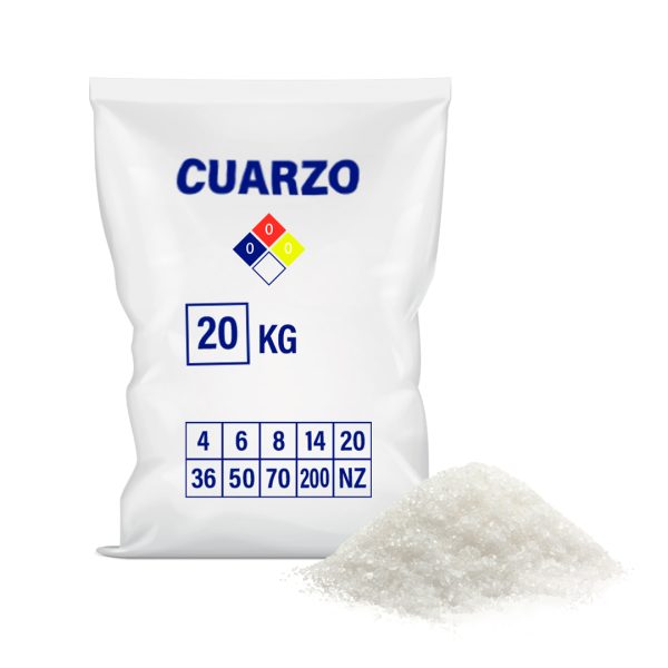 Arena Cuarzo Fino para Filtros de Piscina - 20 KG - Imagen 2