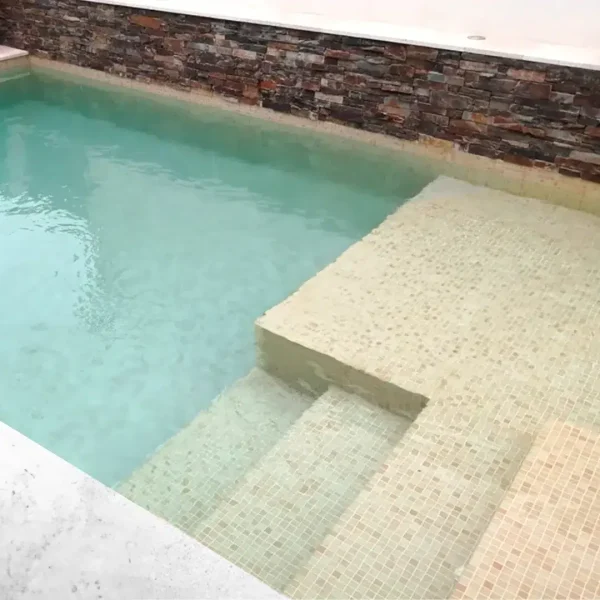 Mosaico para Piscina Niebla Beige Togama AstralPool - Precio por M2 - Imagen 3