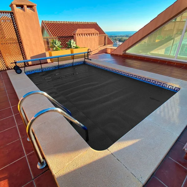 Manta Térmica para Piscina Premium 400 Micras Black (Dunner) de 6.5 X 3.5 MTS - Imagen 3