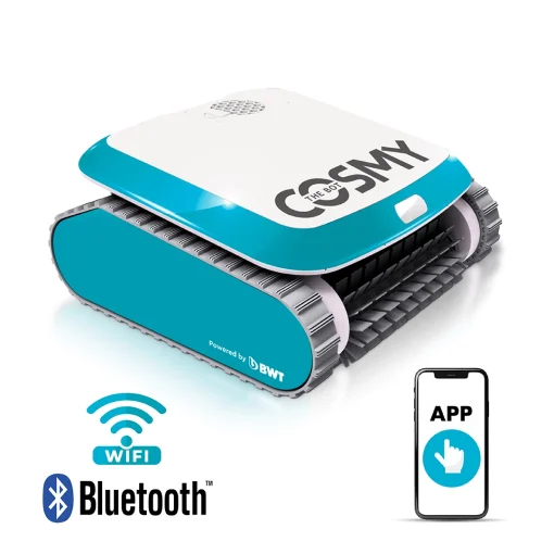 Robot Limpiafondo BWT Cosmy 250 (Fabricación Europea) + KIT Color Cobalt - <b>Versión 2024</b>