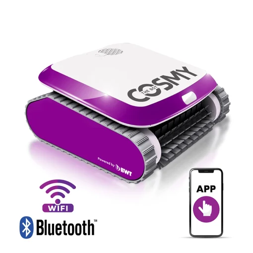 Robot Limpiafondo BWT Cosmy 250 (Fabricación Europea) + KIT Color Lavender - <b>Versión 2024</b>