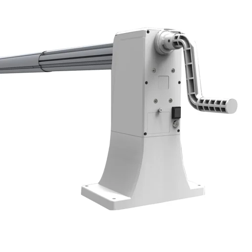 Carro Enrollador para Manta Térmica con Motor 5.5 MTS Blanco - Imagen 7