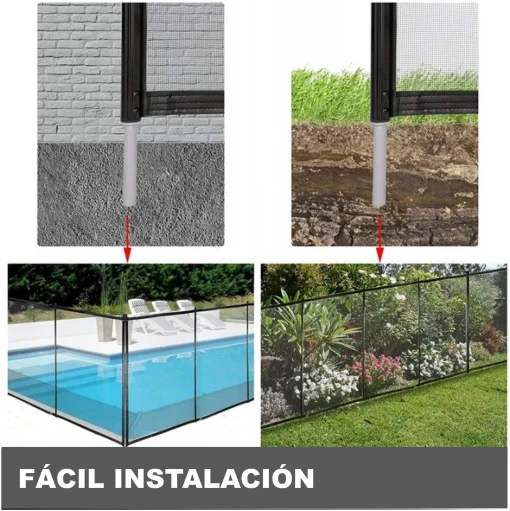 Reja para Piscina Modular Ajustable 1.2 x 3.6 metros - Imagen 3